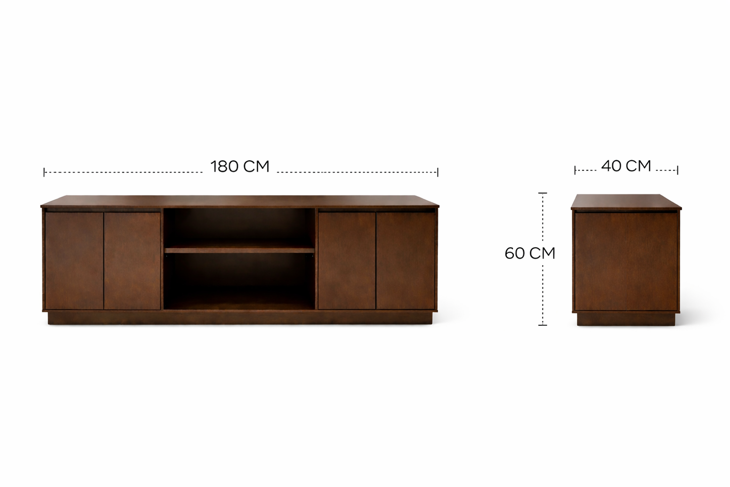 Mueble para TV Venecia de Madera | Diseño Moderno Elegante y Funcional