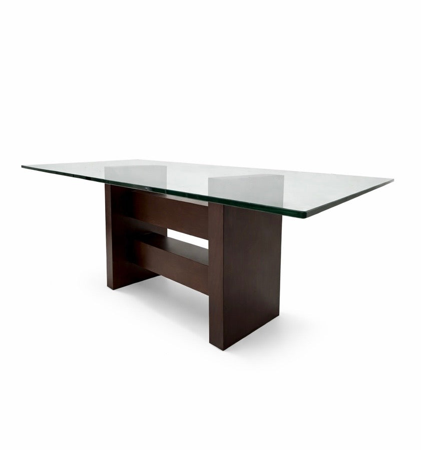 Comedor Milán | Mesa Moderna con 6 Sillas Tapizadas