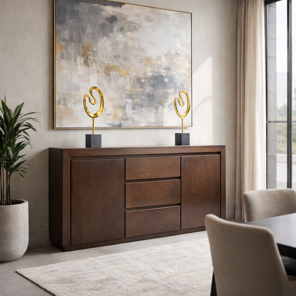 Bufetero Madrid | Mueble Elegante para Comedor o Sala