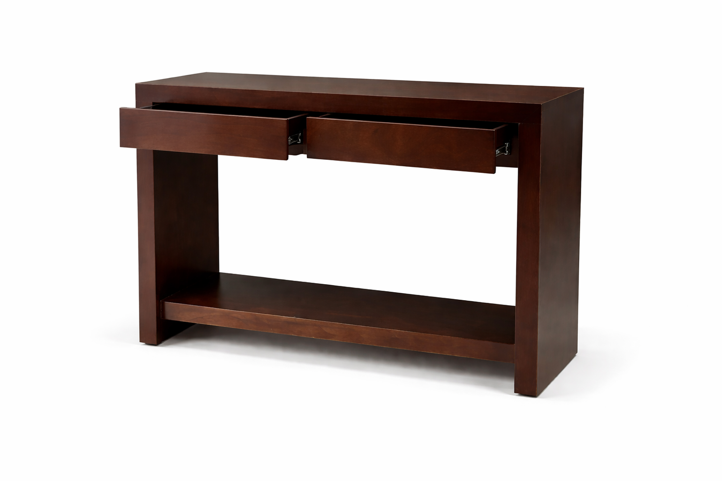 Consola Madrid de Madera con 2 Cajones | Mesa para Recibidor Moderna